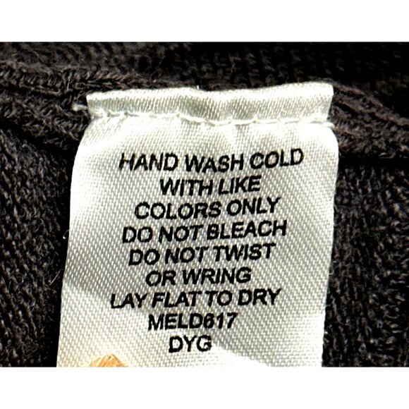 Allison Brittney Small Gray Textured Knit Long Sleeve Dress Soft Glam Open Back - Picture 8 of 10